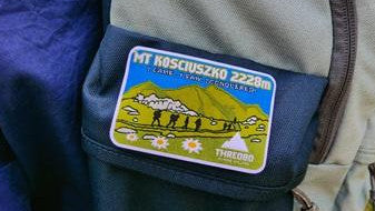 Mt Kosciuszko Iron On Patch