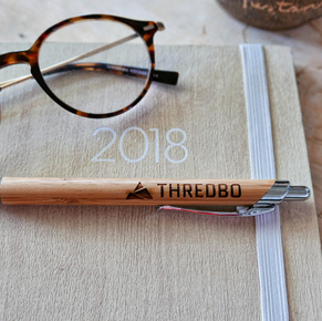 Thredbo Bamboo Pen